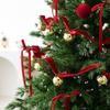 Red Ribbons Bell Pendants 2.7m Xmas Tree Hanging Bells  Festive Atmosphere