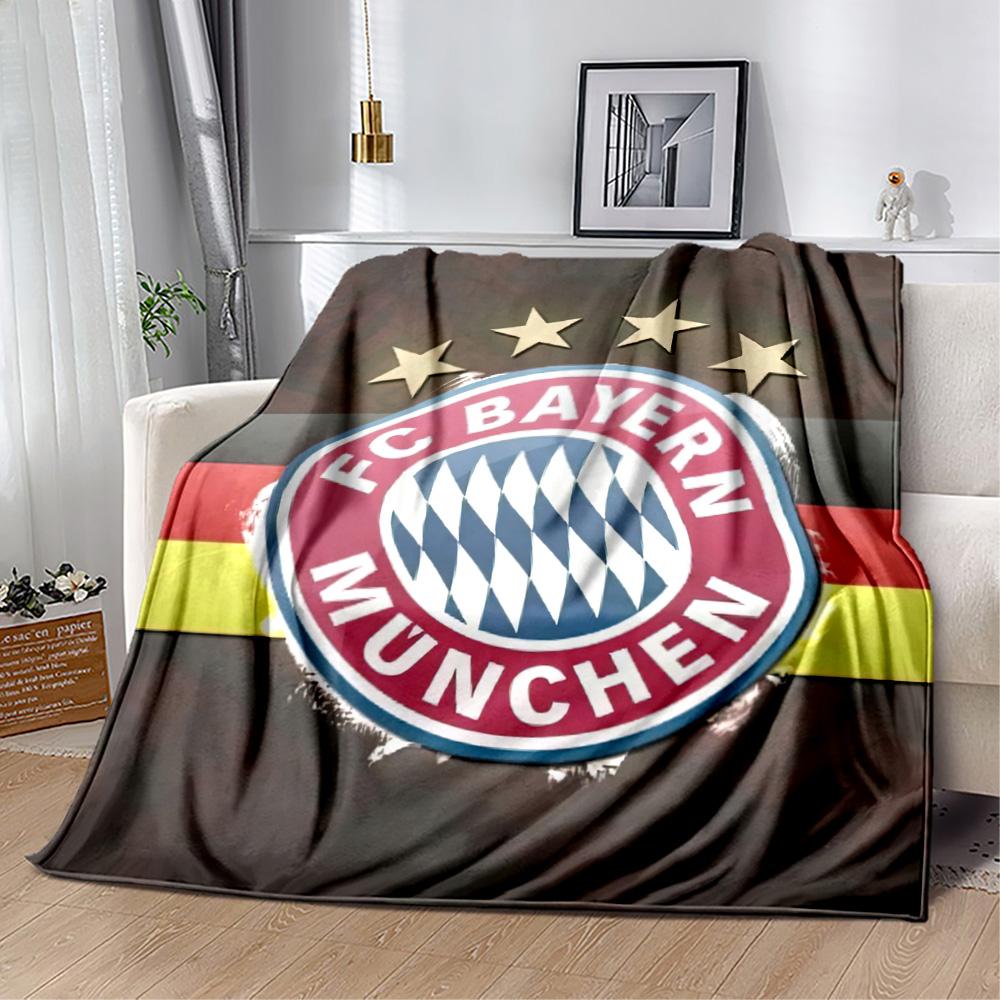 Bayern Munich Blanket Soft Warm Cozy Great for Livingroom Office Couch for All Occasions Warmthful Decor Best Holiday Gift for Friends Family
