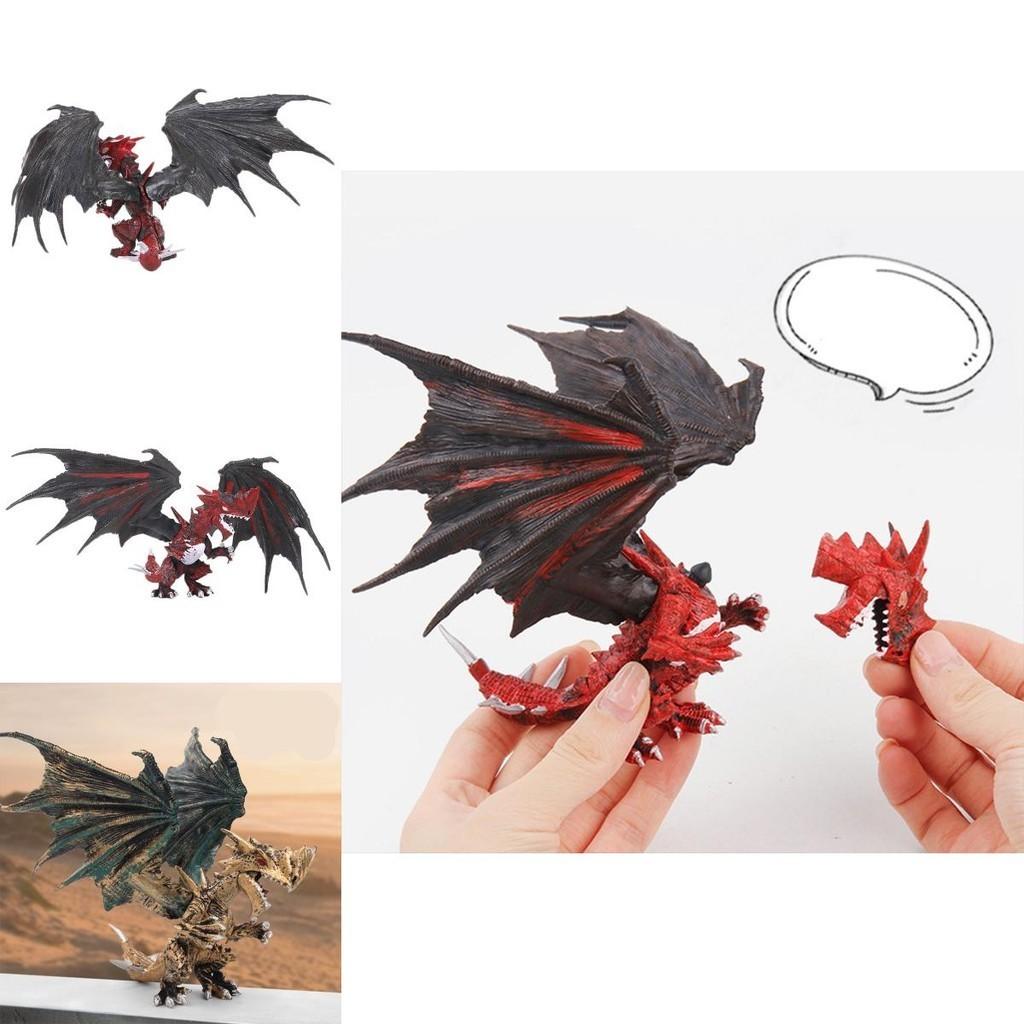 15cm Durable Pvc Magic Dragon Dinosaurs Archaeopteryx Figure Toy Doll Model