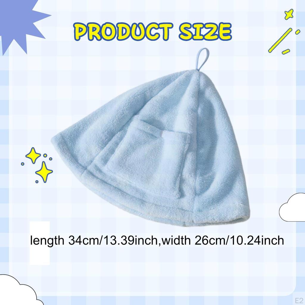 Sauna Cap Bath Hats Elegant Accessories for Women Men Shower Russian Hat Hair