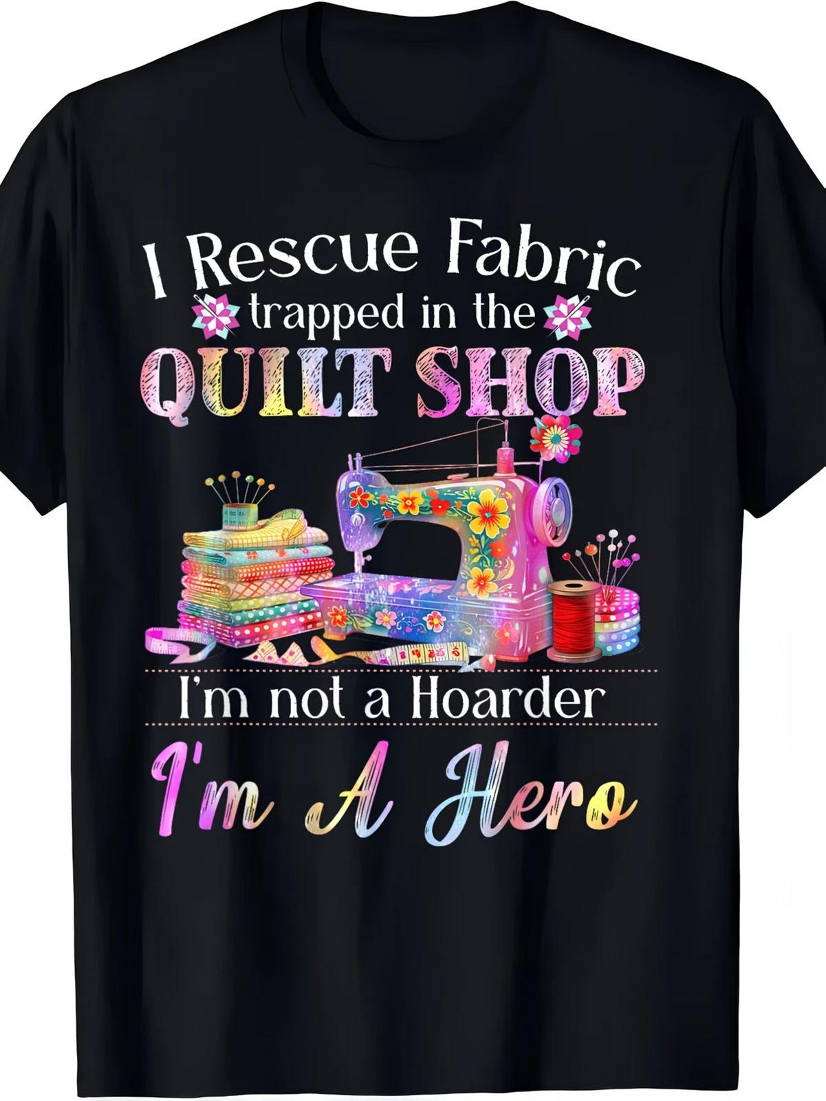 Humorous Graphic Tee: I M Not A Hoarder, Casual Crew Neck Short Sleeve Shirt, So XL