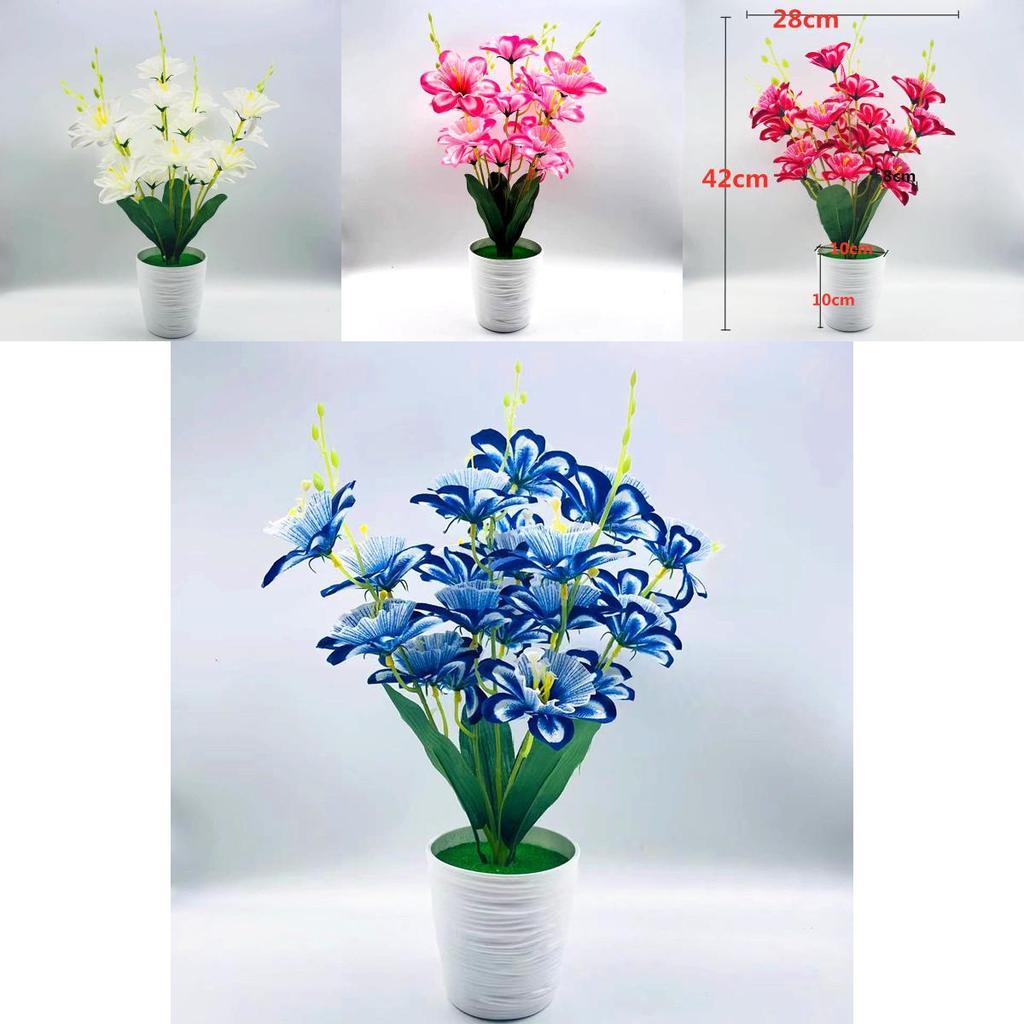 Synthetic Orchid Flower With Durable Material For Event Centerpieces And Home Decor