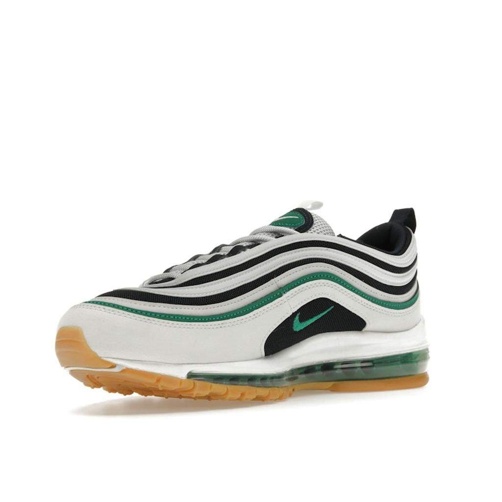 Nike Air Max 97 Photon Dust Malachit Herren Sneaker Creme Dunkel-Obsidian Weiß 921826-021