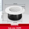 Ofenqi Adjustable Round Air Vent Louver for Central Air Conditioning