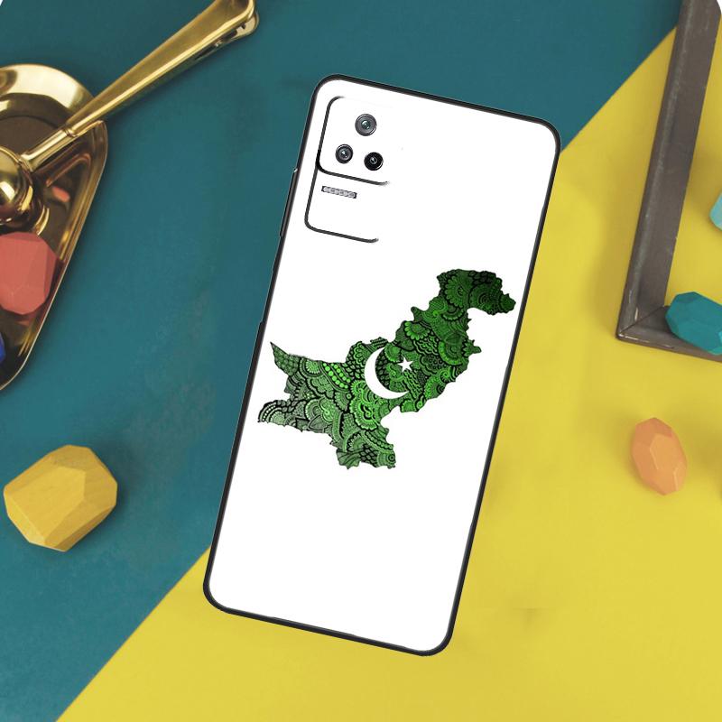 Pakistan Flag Case For Xiaomi 13T 11T 12T 14T Pro 13 14 15 Ultra POCO X7 Pro X3 X5 X6 F5 F6 M6 Pro Funda