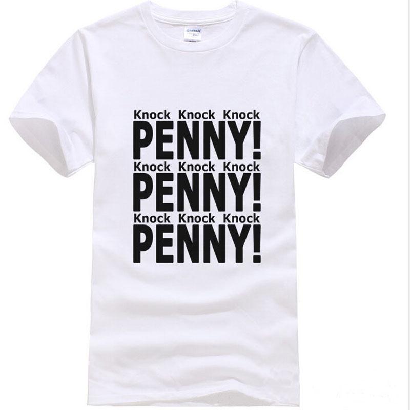 Fashion The Big Bang Theory Funny "penny" Print Sweethearts O-neck T-shirts Premium Quality
