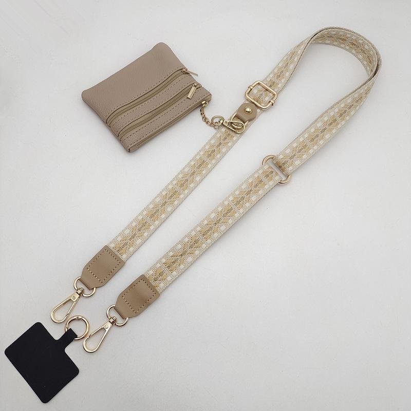 IGNICASE Mobile Phone Bag Strap Long Women's Bag Replacement Strap Adjustable Neck Change Small Bag Shoulder Strap Lanyard