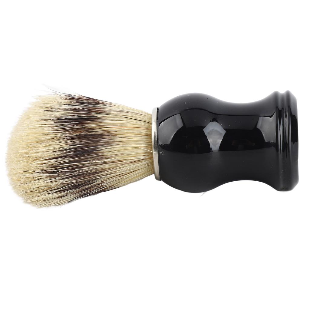 Soft Shaving Brush Dense Bristles Good Water Absorption Professional Hair Salon Tool for Salon Home Travel