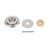 Metal Marine Prop Nut Kit Aluminium Alloy and Metal Propeller Installation Hardware Kit for 15?20 Horsepower Engine