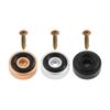 8 Pcs Cutting Board Feet with Non Slip Pads Aluminum Alloy Feet Legs with Rubber Feet and Screws Kit for Furniture Chair Cabinet