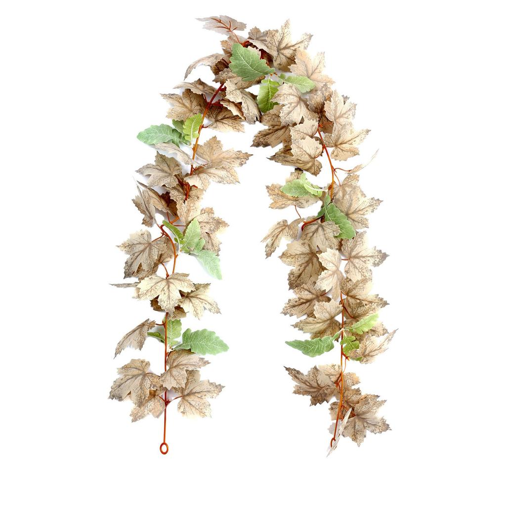 Hanging Decorations, Artificial Maple Leaves And Vines, Halloween Artificial Green Plants, Festival Decorations, Artificial Maple Leaves.