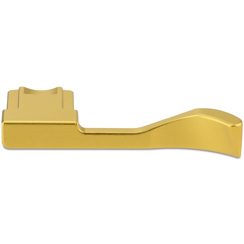 

Haoge THB-XVG metal thumb up rest hand grip Fujifilm X100VI Fujinon X100V camera accessories gold hot shoe thumb up