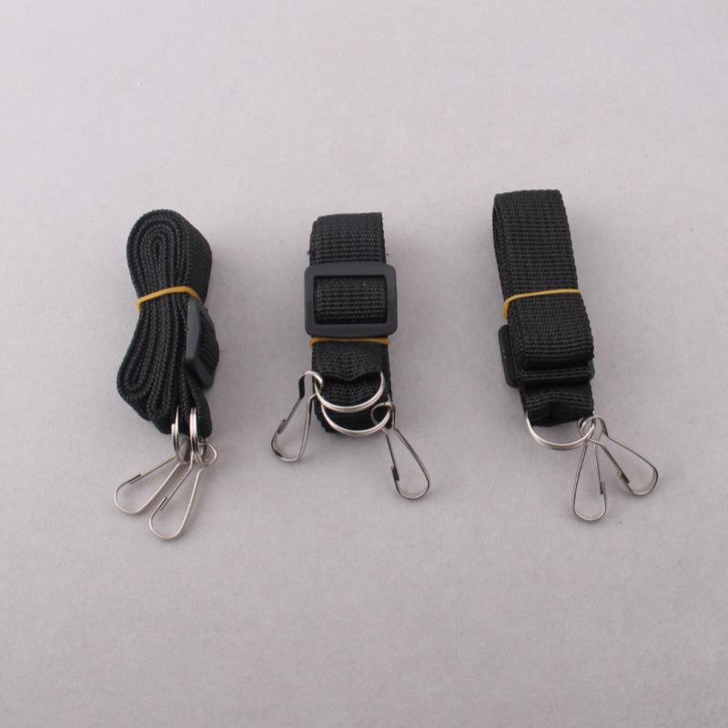 Adjustable Megaphone Strap: Woven Shoulder & Waist Belt with Buckle for Small Speakers
