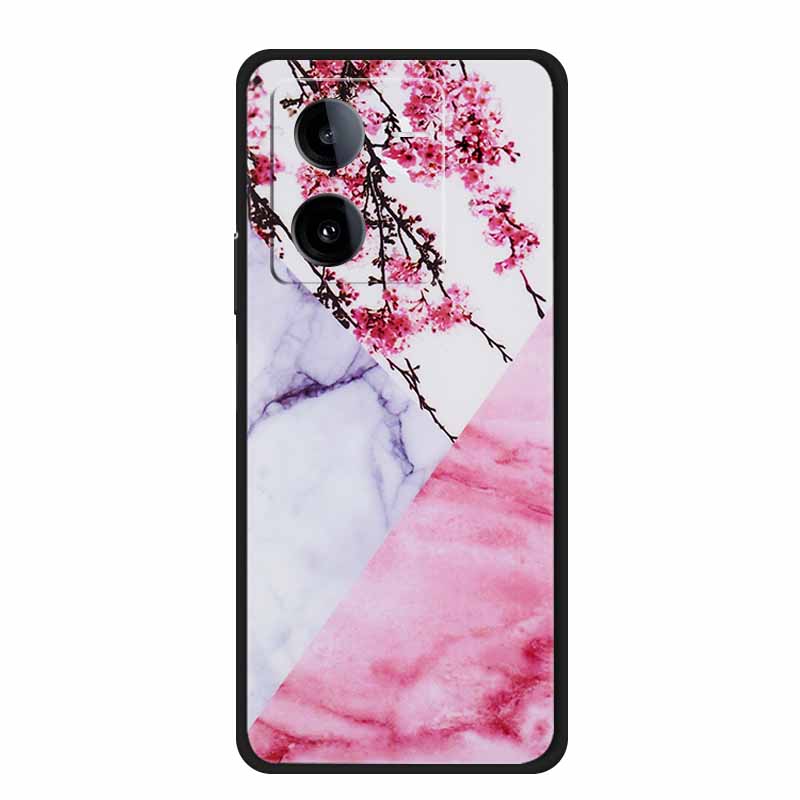 Phone Cover For Vivo iQOO Z8 5G Cases 6.64" Marble Soft TPU Silicone Para for Vivo iQOO Z8 V2314A 2023 Back Case Bumper Fundas
