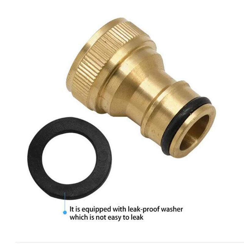 Copper Multi-function Faucet Adapters Water Pipe Fittings for Washing Machines Car Wash Gardens Water Pipe Adapter