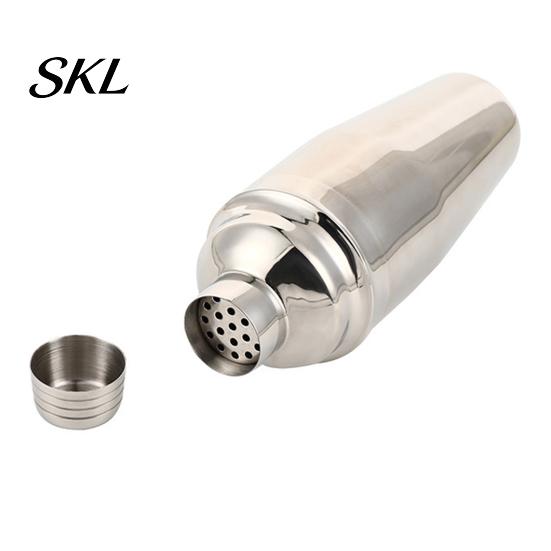 Shaker per Cocktail per Bartending Acciaio Inossidabile, A Prova di Perdite Martini Lucido a Specchio Resistente alla Ruggine Utensili da Bar Pulizia Facile Mixer Bar E Latte