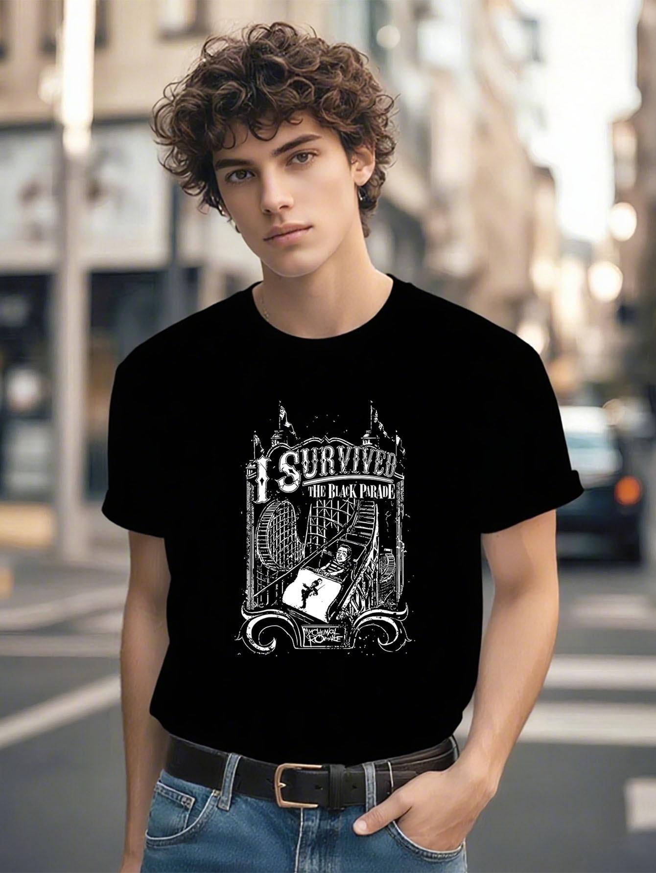 My Chemical Romance I Survived Graphic Tshirt Graphic Tshirt S