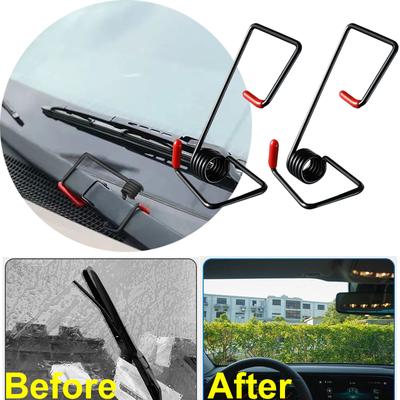 Car Windshield Wiper Booster Universal Windscreen Wipers Booster Spring Gripper for Auto Automobile Vehicle Truck Accessories