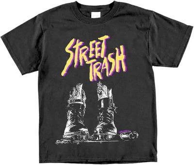 Street Trash Horrorfilm T-Shirt 1987 Vintage Halloween Goth Punk Grunge Komödie
