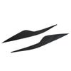 2 Pcs Headlight Eyebrow Front Left Right Light Eyelid Trim Cover Replacement for Ford Focus MK2