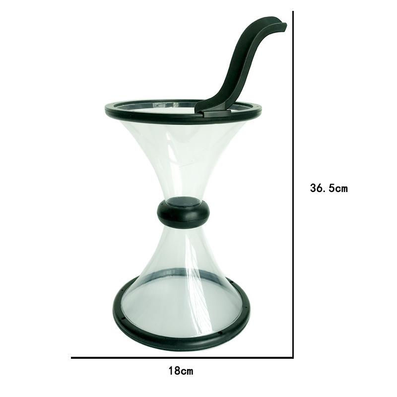 Gravity Rotating Whirlwind Piggy Bank Gravity Rotating Coin Storage Bucket Toy