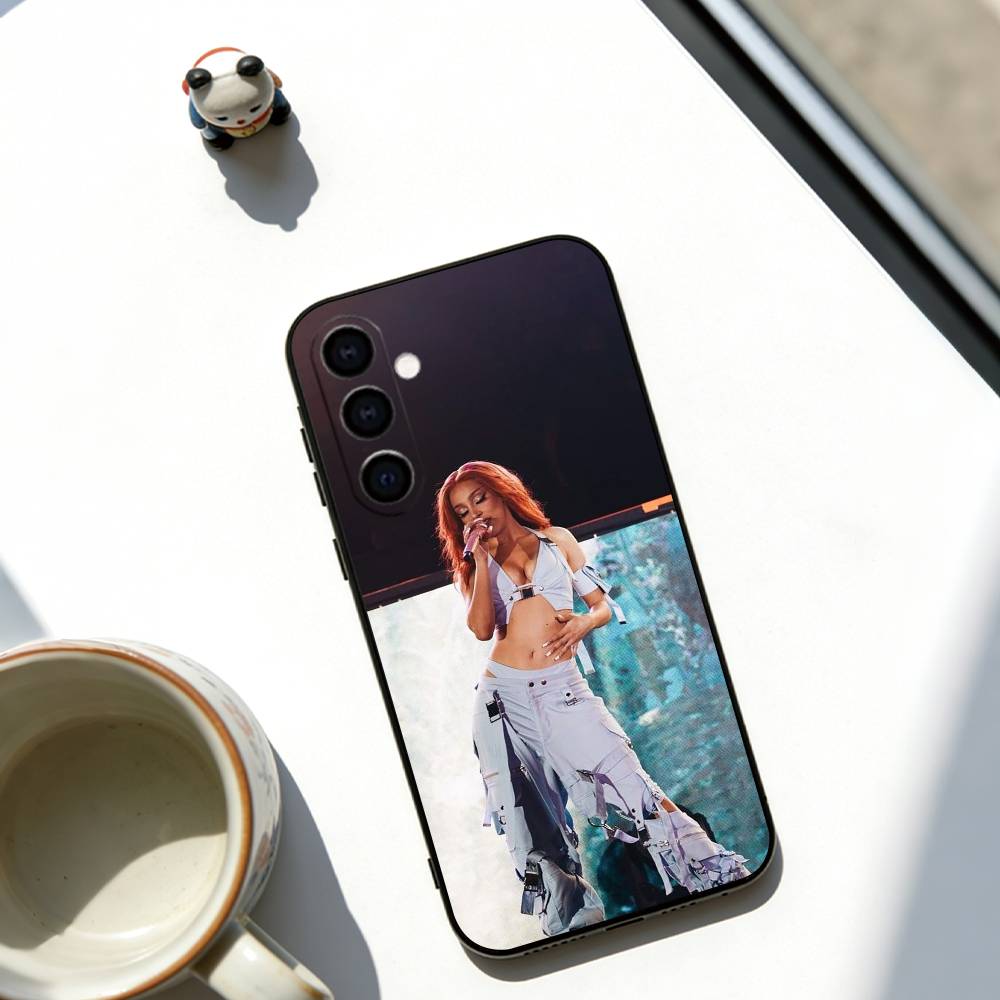 Doja Cat Singer Phone Case For Samsung Galaxy A73,A72,A71,A70,A53,A52,A51,Others Soft Black Cover