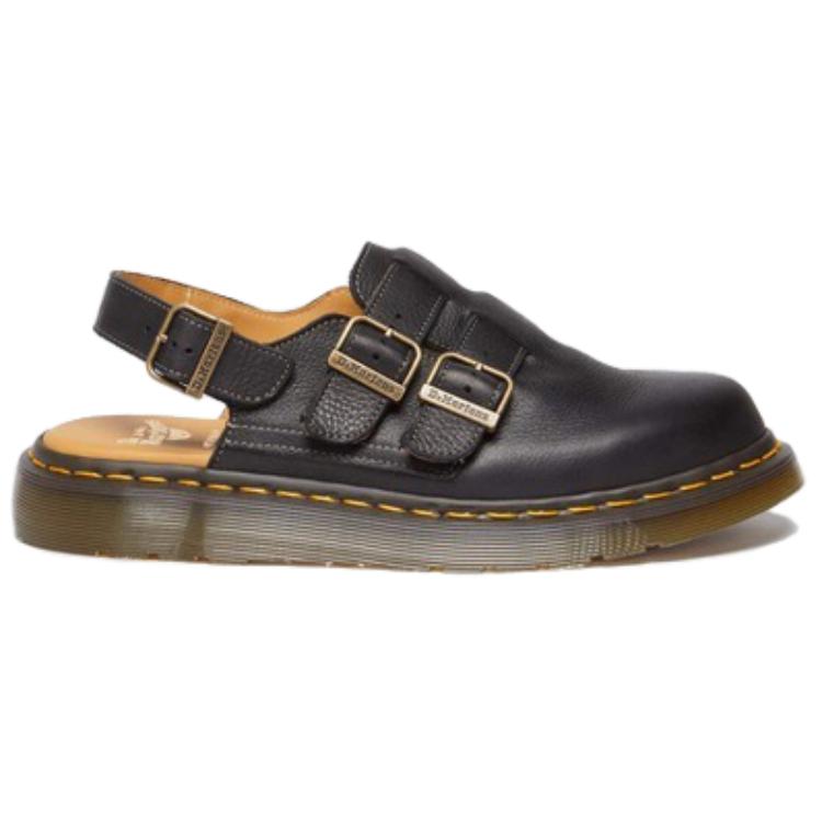 Dr. Martens Minimalist Versatile Comfortable Low-Top Casual Shoes Unisex Casual Shoes Black 31476001