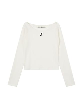 REST&RECREATION U-Neck Raglan Top - Ivory
