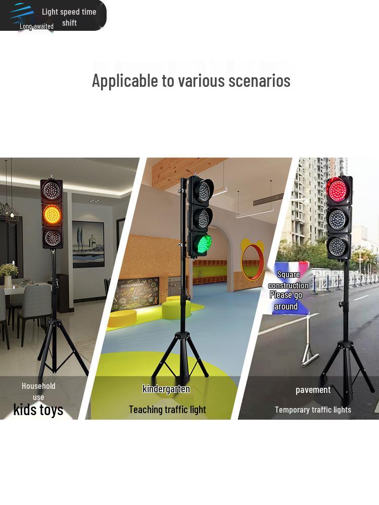 Children's Traffic Education Traffic Light Stand Model