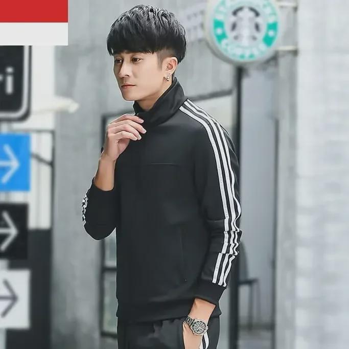 Men's Stand-Up Collar Baseball Jackets - Versatile Spring & Autumn Outerwear