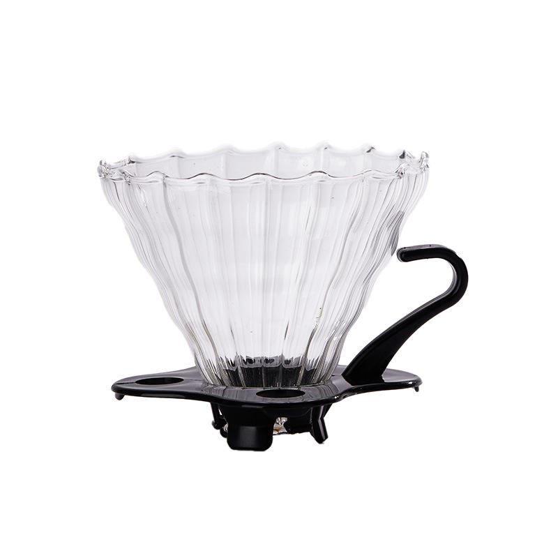 V60 Hand-Brewed Coffee Filter Set: Conical Drip Cup & Sharing Pot