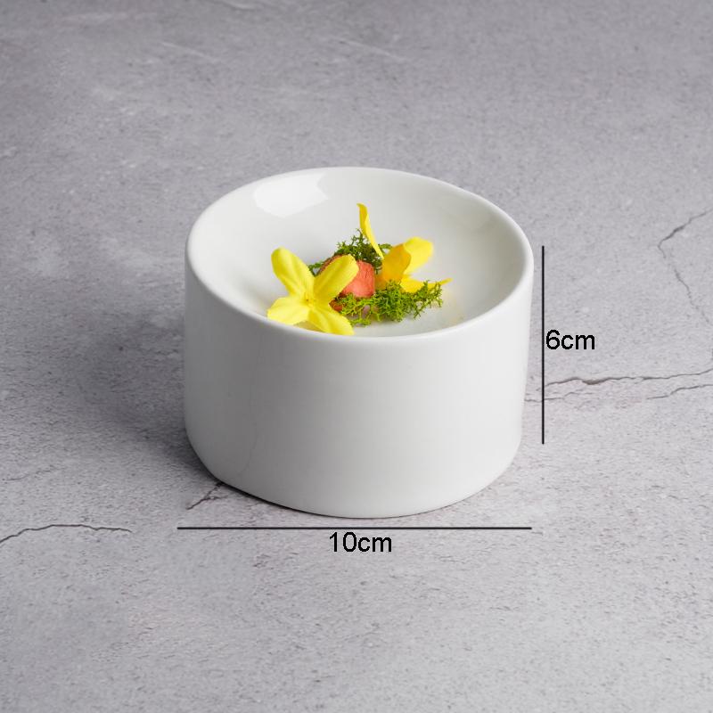 

Creative Solid Color Cooking Cutlery Ceramic Snack Dessert Plate Simple Home Kitchen Serving Tray Pastry Bread Dish Dinner Plate