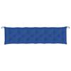 Garden Bench Cushions 2 Pcs Blue 200 X 50 X 7 Cm Oxford Fabric