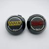 4 Stück 60mm 64mm 65mm 68mm 69mm Auto Radnabendeckel Mit Volk Rays Racing Logo Emblem Radnabenkappen Felgennabenabdeckung Zubehör