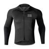 Men Women Cycling Long Sleeve Jersey Set With Bib Pants Breathable Riding Gear Mountain Road Bikes