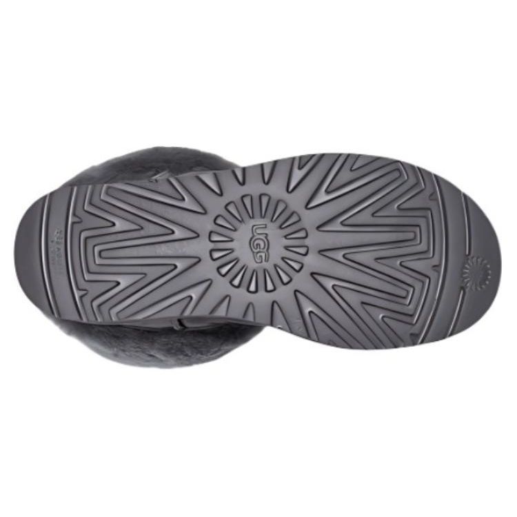 UGG Sheepskin Versatile Comfortable Snow Boots Women boots Gray 1106757-CHRC