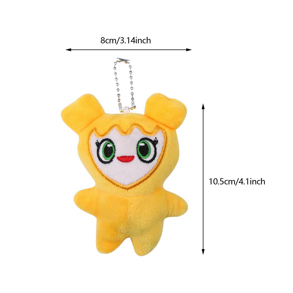 Cute Lovelys Pendant Colorful Spirits Doll for TWICE Korean Super Star Plush Toy Keychain Pendant