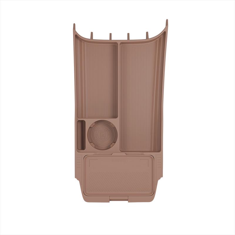 Leapmotor C11 Center Console Silicone Storage Box - Fits 26 Models, Multipurpose Double-layer Design