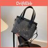Chic Urban Style Bucket Bag For Women 2023 Fashion Shoulder Bag With Soft Pu Material