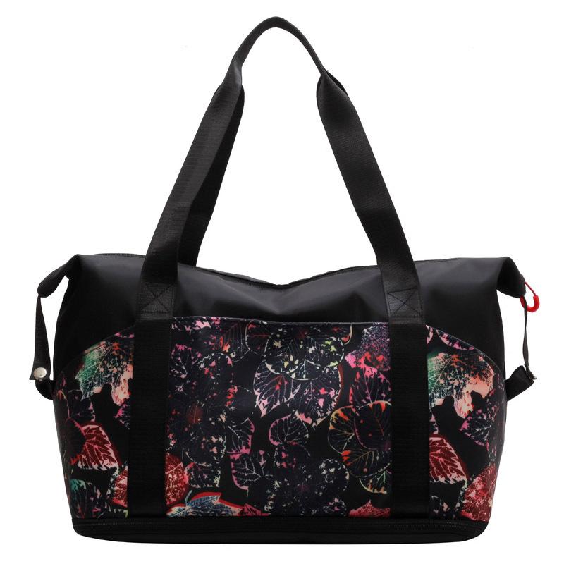 Fashionable Short-distance Luggage Bag Large Capacity Wet and Dry Separation Sports Fitness Expandable Trolley Travel Bag