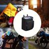 Electric Bike & Motorcycle Helmet Pouch, Large Capacity Front Bike Bag with Adjustable Shoulder Strap