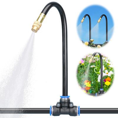 5-20M Automatic Garden Irrigation Misting System 360-degree Bending Dropper Drip Irrigation Kit Garden Watering Hose Set Device
