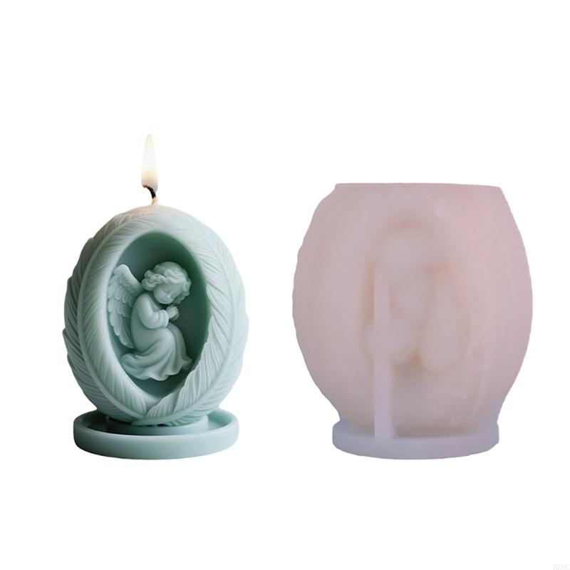 Safe Silicone Mould For Making Angel Girl Shaped HX6C