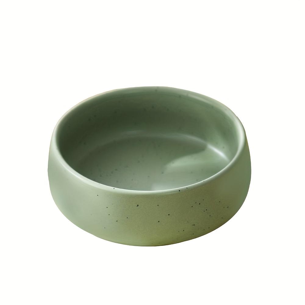 Korean Ceramic Dipping Dish Set for Hotpot BBQ Sauce with Sesame Dot Design Small Condiment Bowls