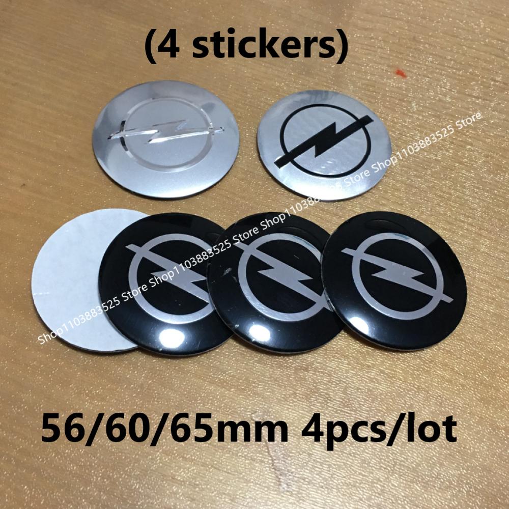 4 Stück 56/60/65/70/75/90mm Felgen Nabendeckel Radkappen Aufkleber für Opel OPC Turbo Cors Corsa Gsi Line Vectra Astra Zafira Antara Omega