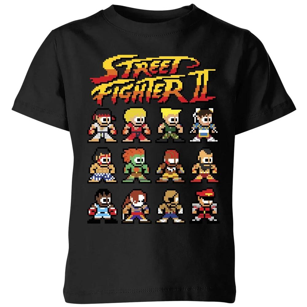 

Street Fighter 2 Pixel Characters Kids T-Shirt - Black - 3-4 Years 120