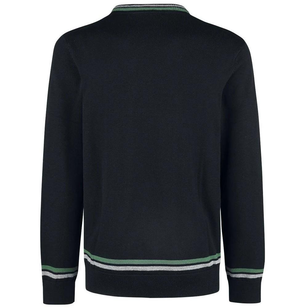 Harry Potter Mens Slytherin Pull Over Sweatshirt