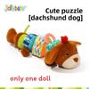 Adorable Crocodile Baby Teething Plush Toy With Sound And Visual Stimulation