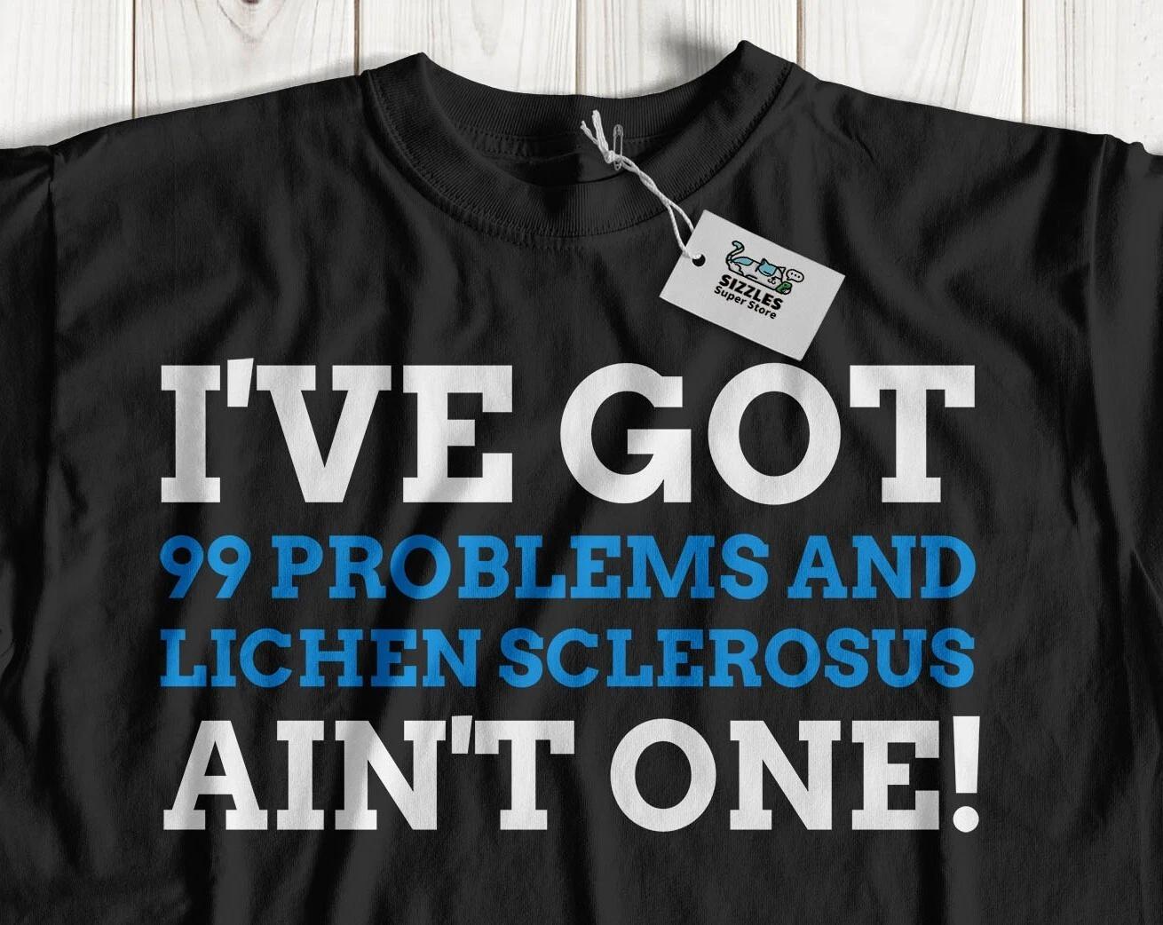 

Unisex Funny Lichen sclerosus T-Shirt Balanitis Xerotica Obliterans Gifts 3XL