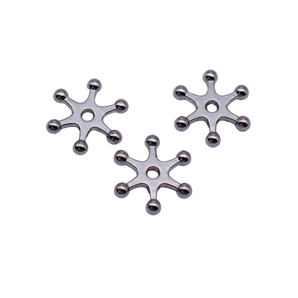 Caps Beaded Edge Spacer Beads Antique Style For DIY Jewelry Projects